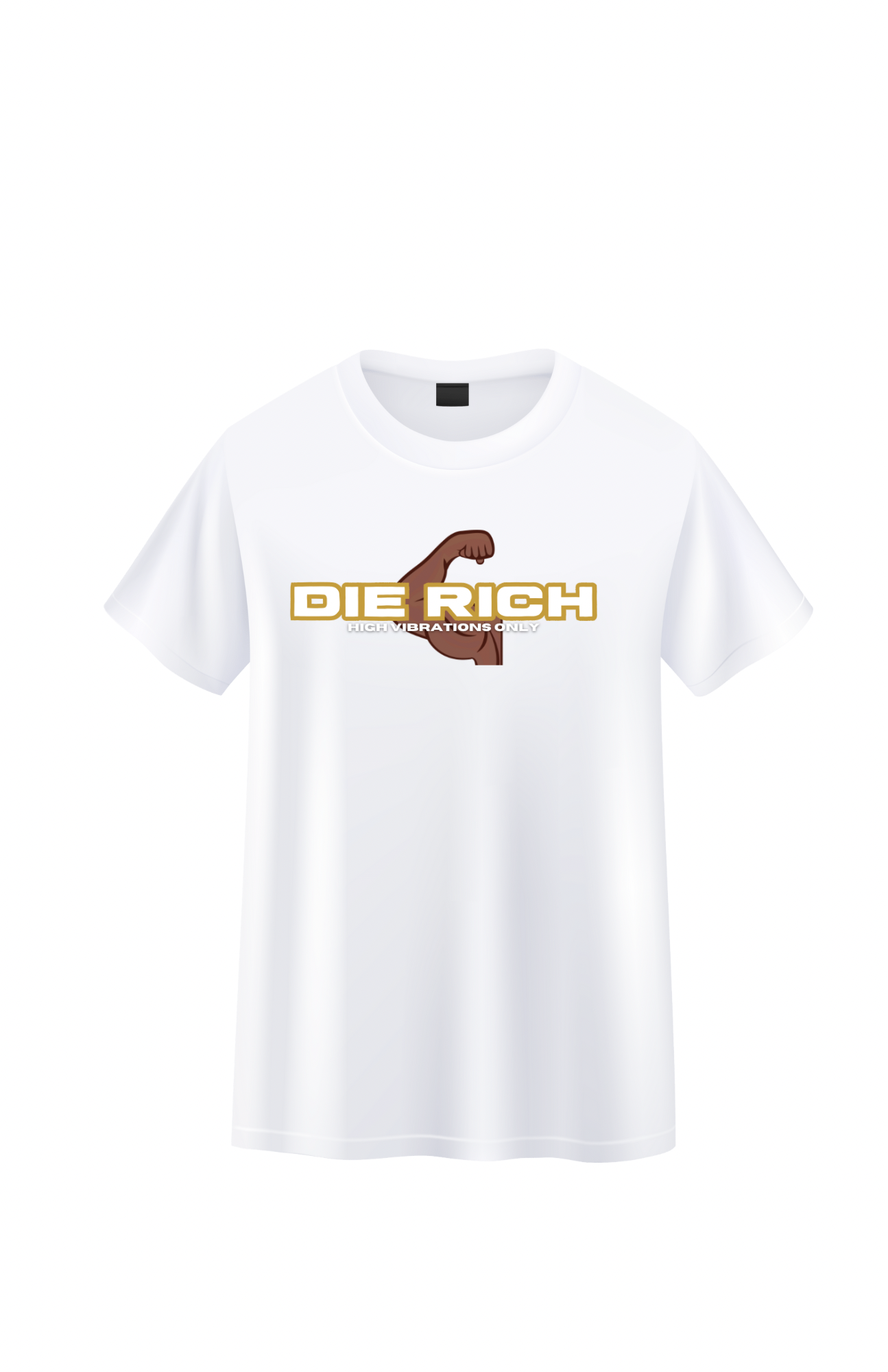 DieRich High Vibrations Only Tshirt Original Logo